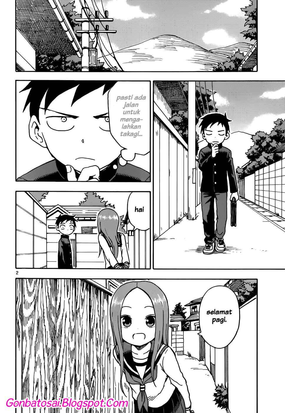 Karakai Jouzu no Takagi-san Chapter 67