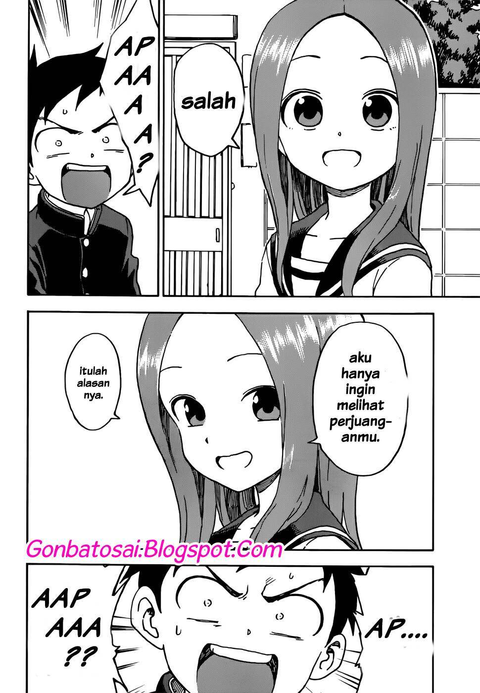 Karakai Jouzu no Takagi-san Chapter 67