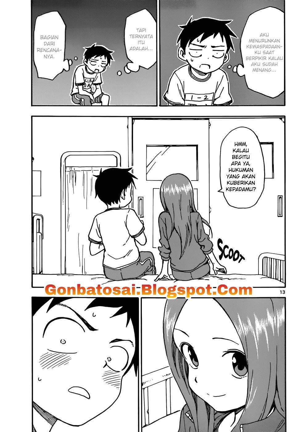 Karakai Jouzu no Takagi-san Chapter 68