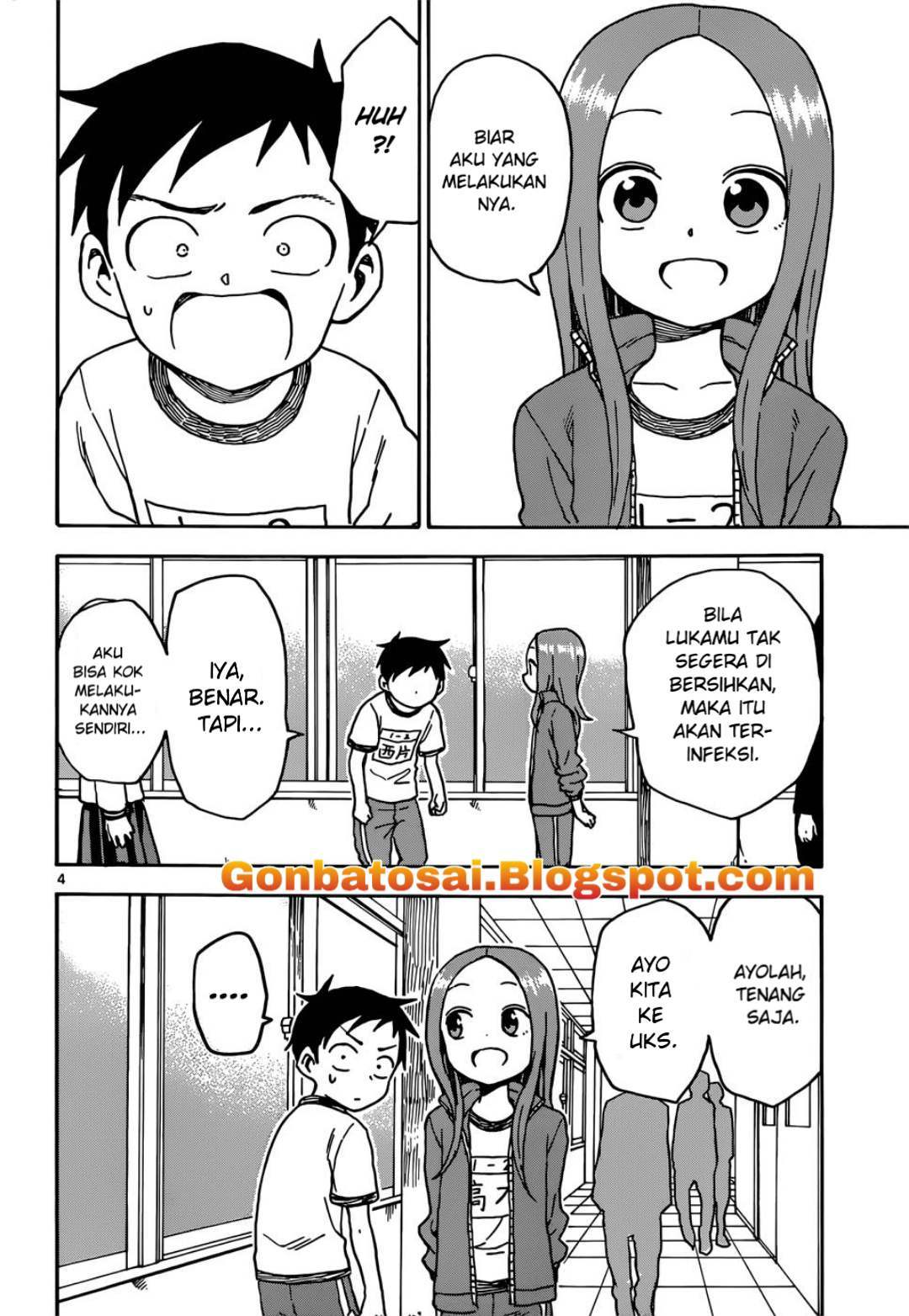 Karakai Jouzu no Takagi-san Chapter 68