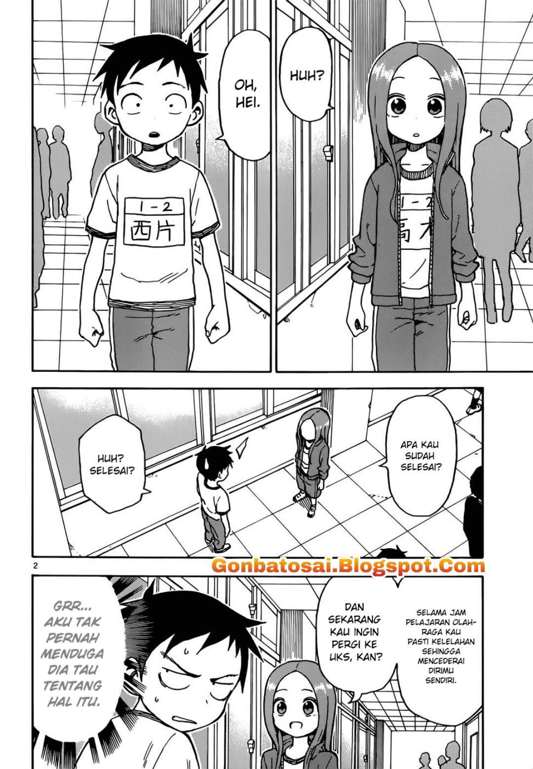 Karakai Jouzu no Takagi-san Chapter 68