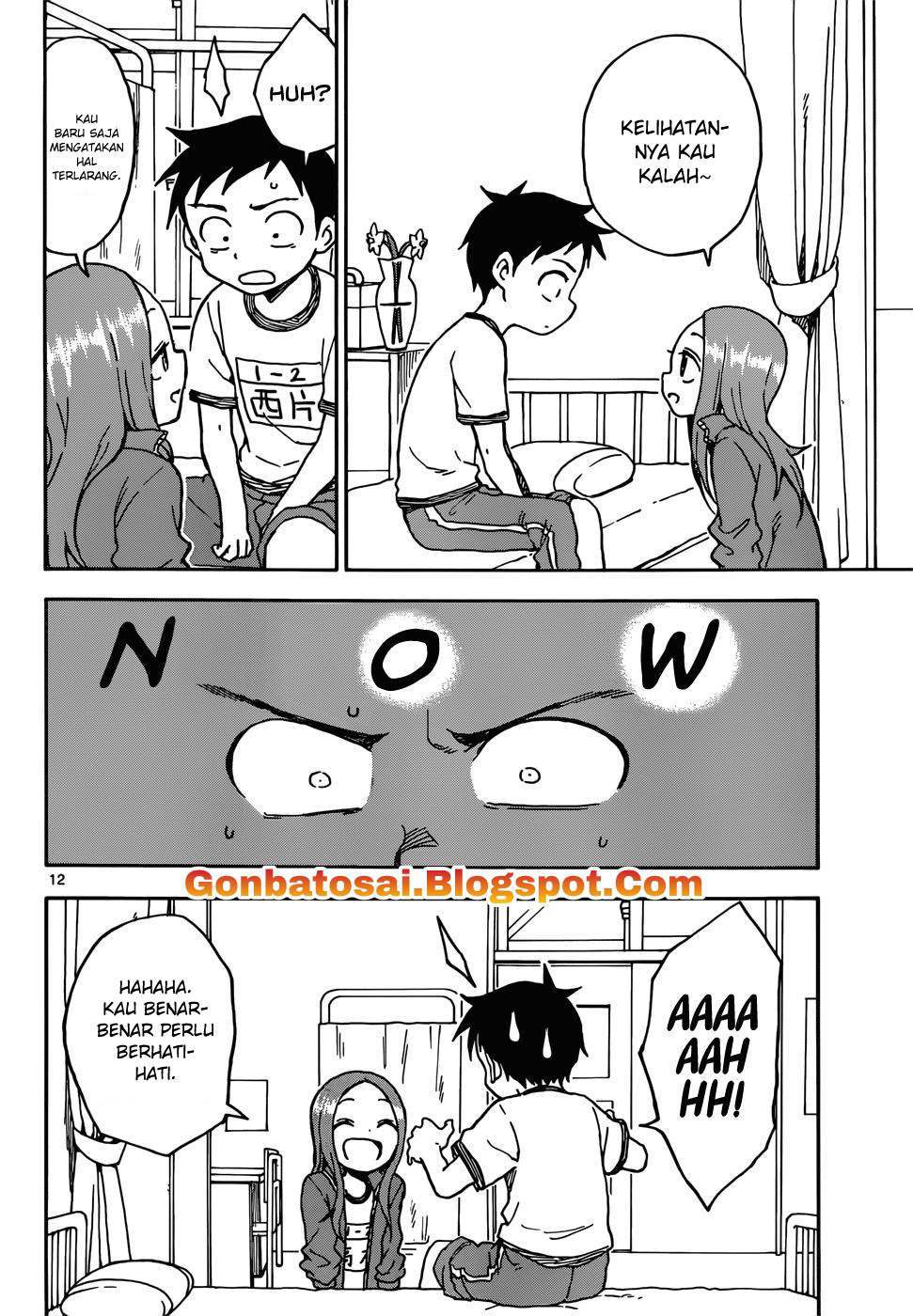 Karakai Jouzu no Takagi-san Chapter 68