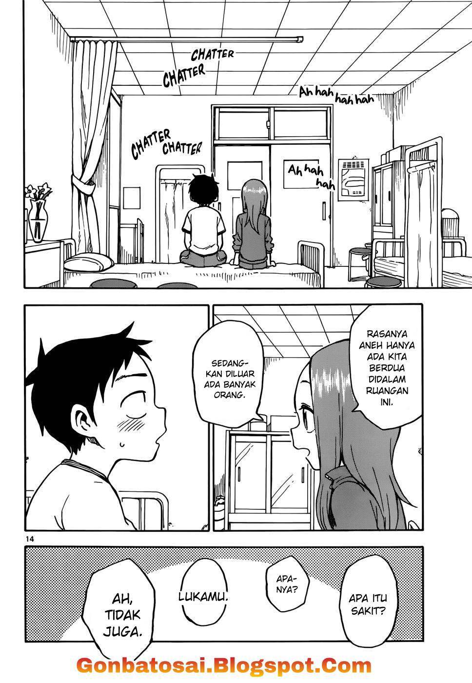 Karakai Jouzu no Takagi-san Chapter 68