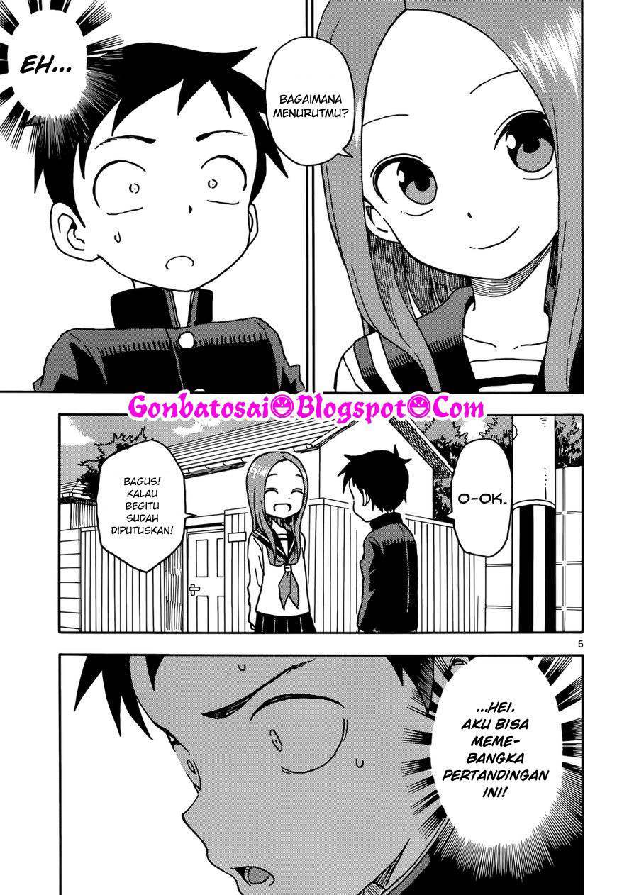 Karakai Jouzu no Takagi-san Chapter 70