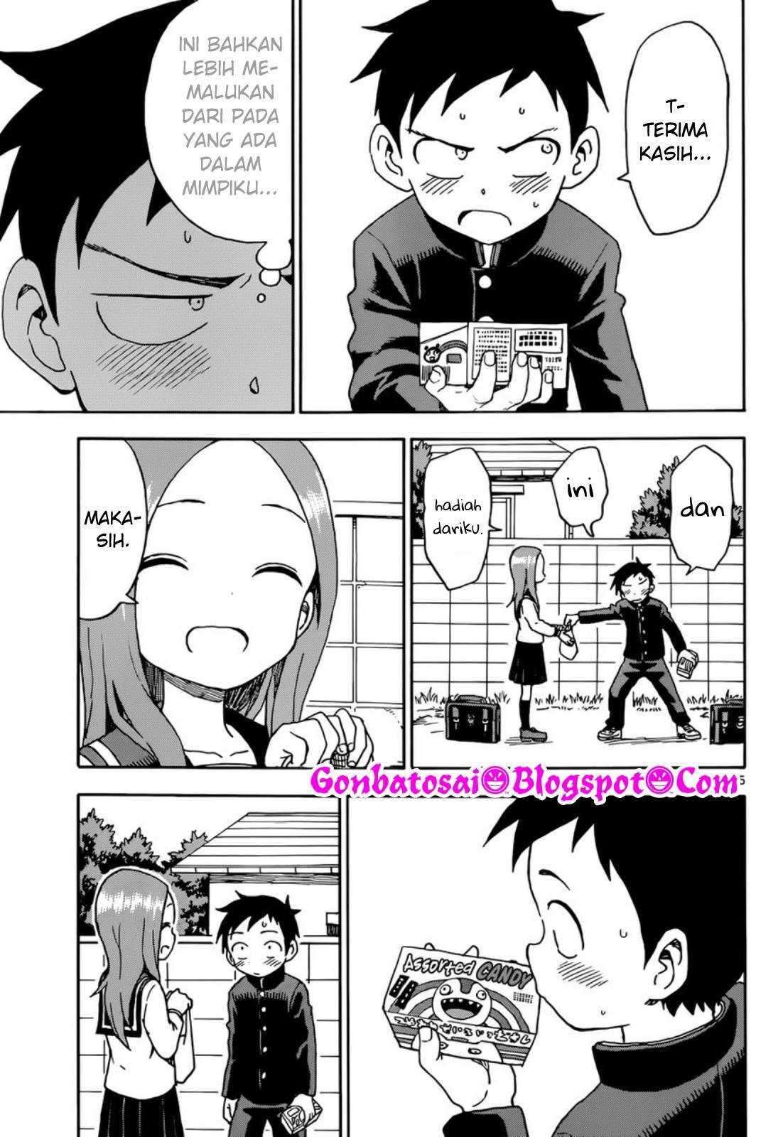 Karakai Jouzu no Takagi-san Chapter 70