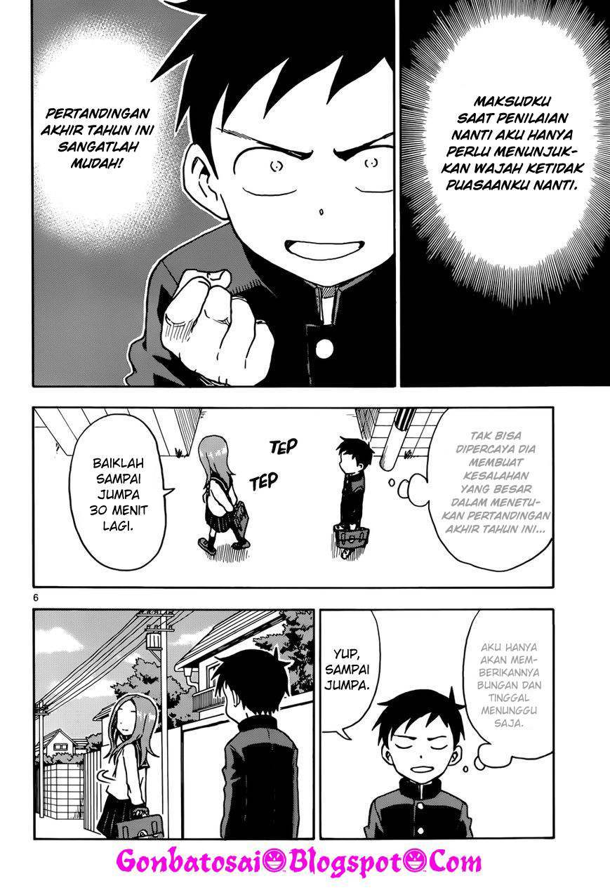 Karakai Jouzu no Takagi-san Chapter 70