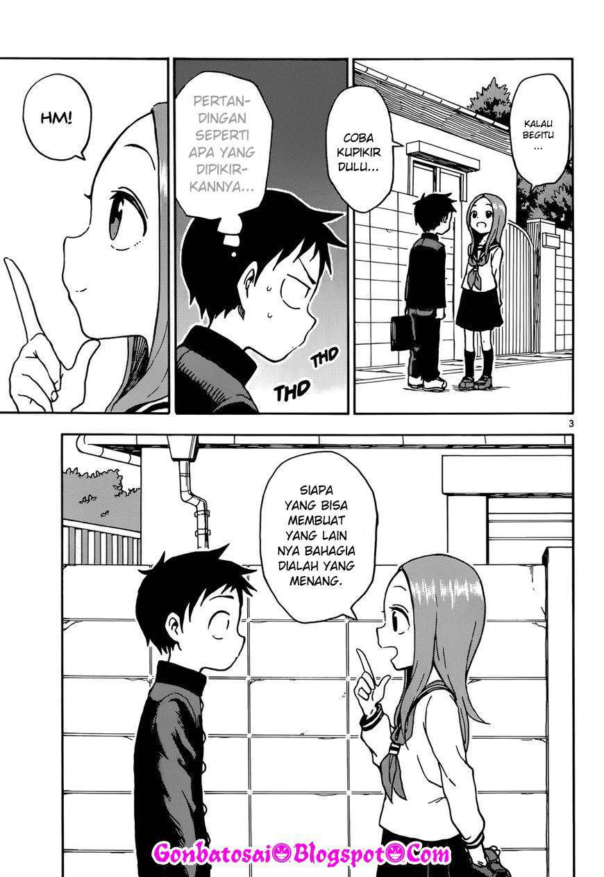 Karakai Jouzu no Takagi-san Chapter 70