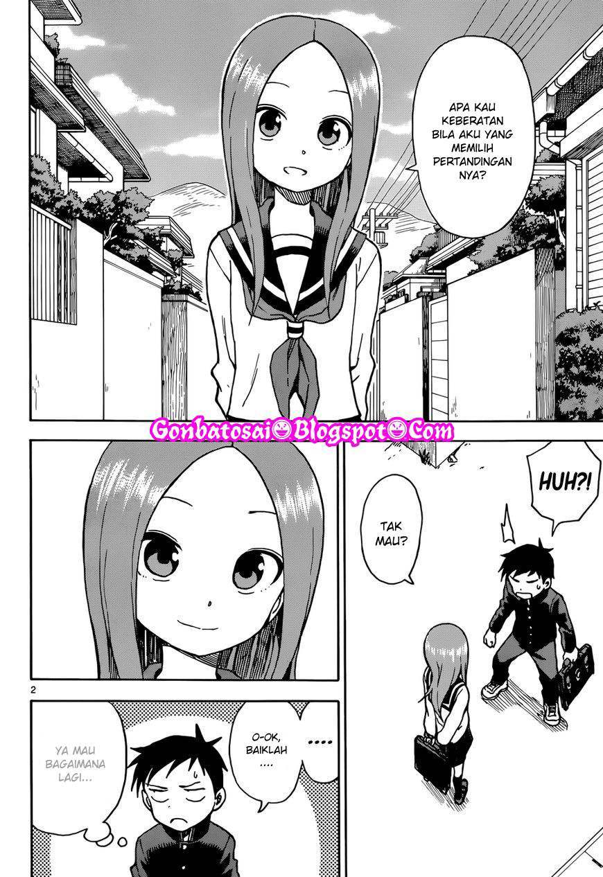 Karakai Jouzu no Takagi-san Chapter 70