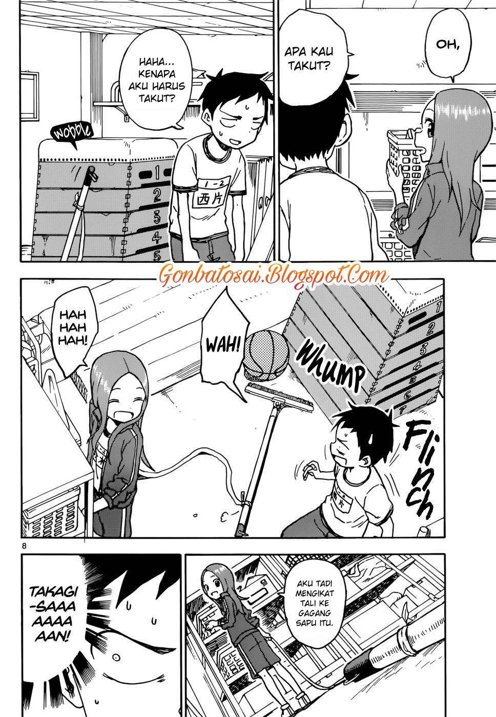 Karakai Jouzu no Takagi-san Chapter 71