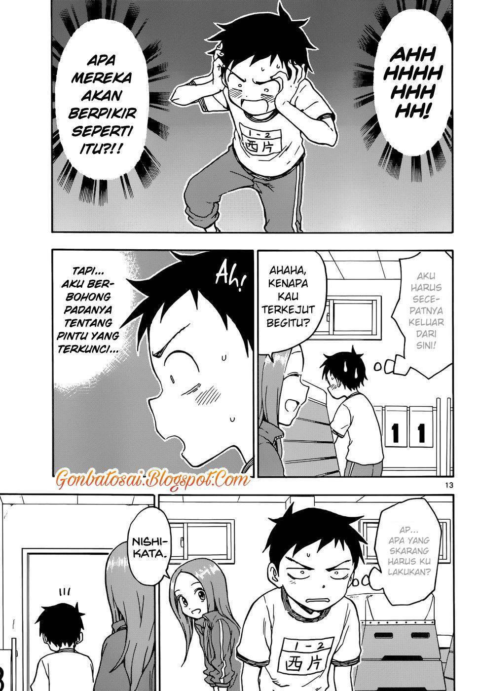 Karakai Jouzu no Takagi-san Chapter 71