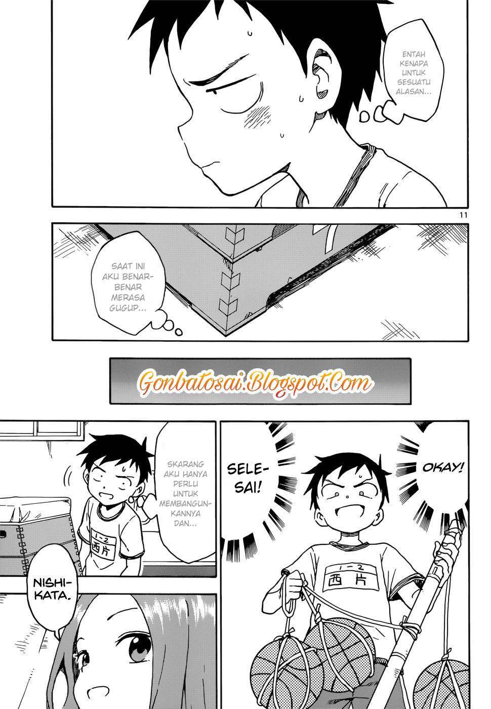 Karakai Jouzu no Takagi-san Chapter 71