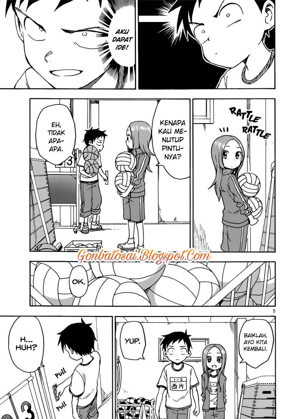 Karakai Jouzu no Takagi-san Chapter 71