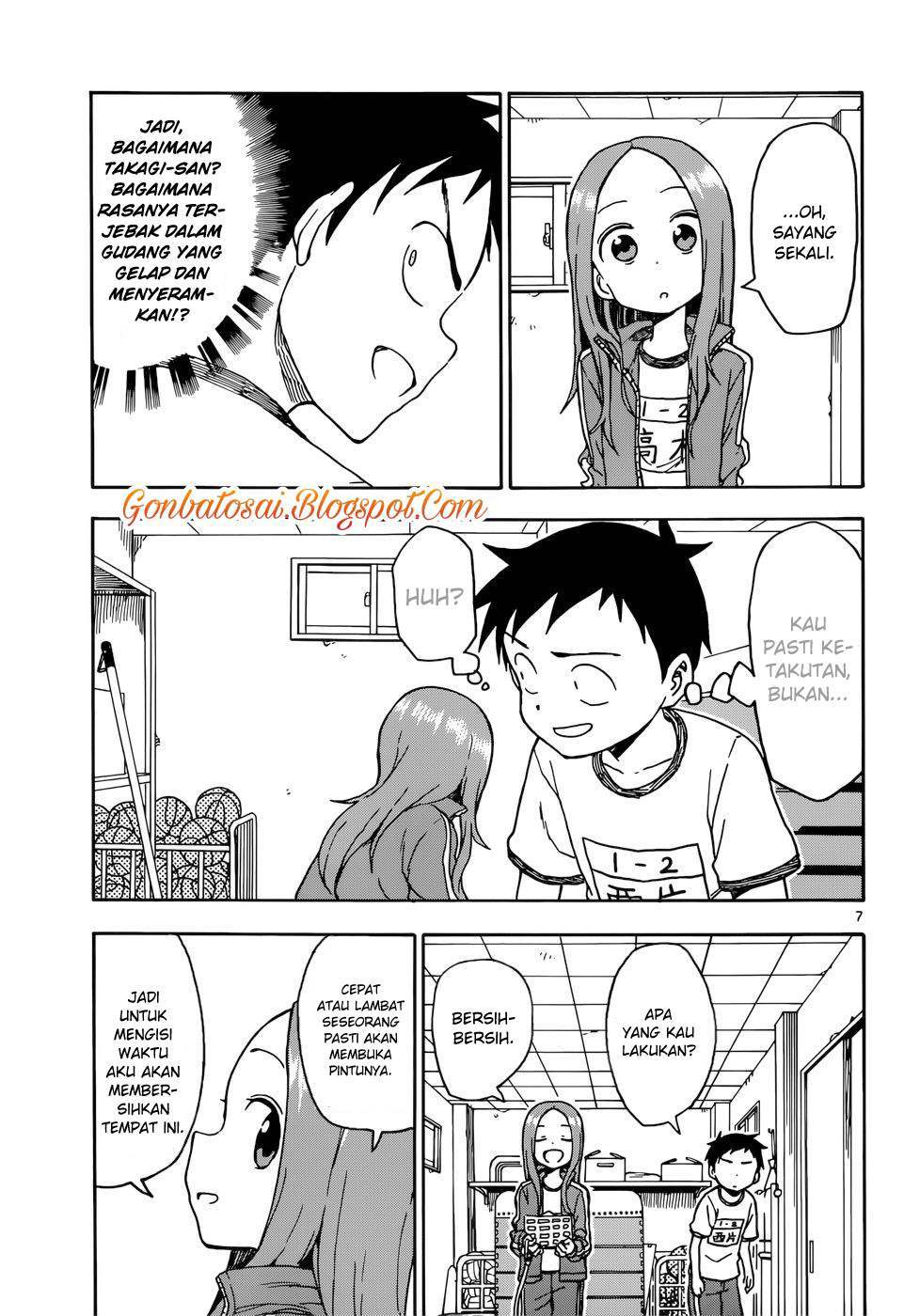 Karakai Jouzu no Takagi-san Chapter 71