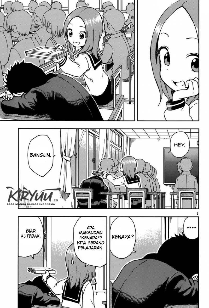 Karakai Jouzu no Takagi-san Chapter 73