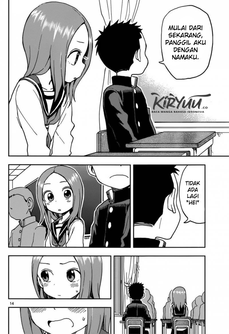 Karakai Jouzu no Takagi-san Chapter 73