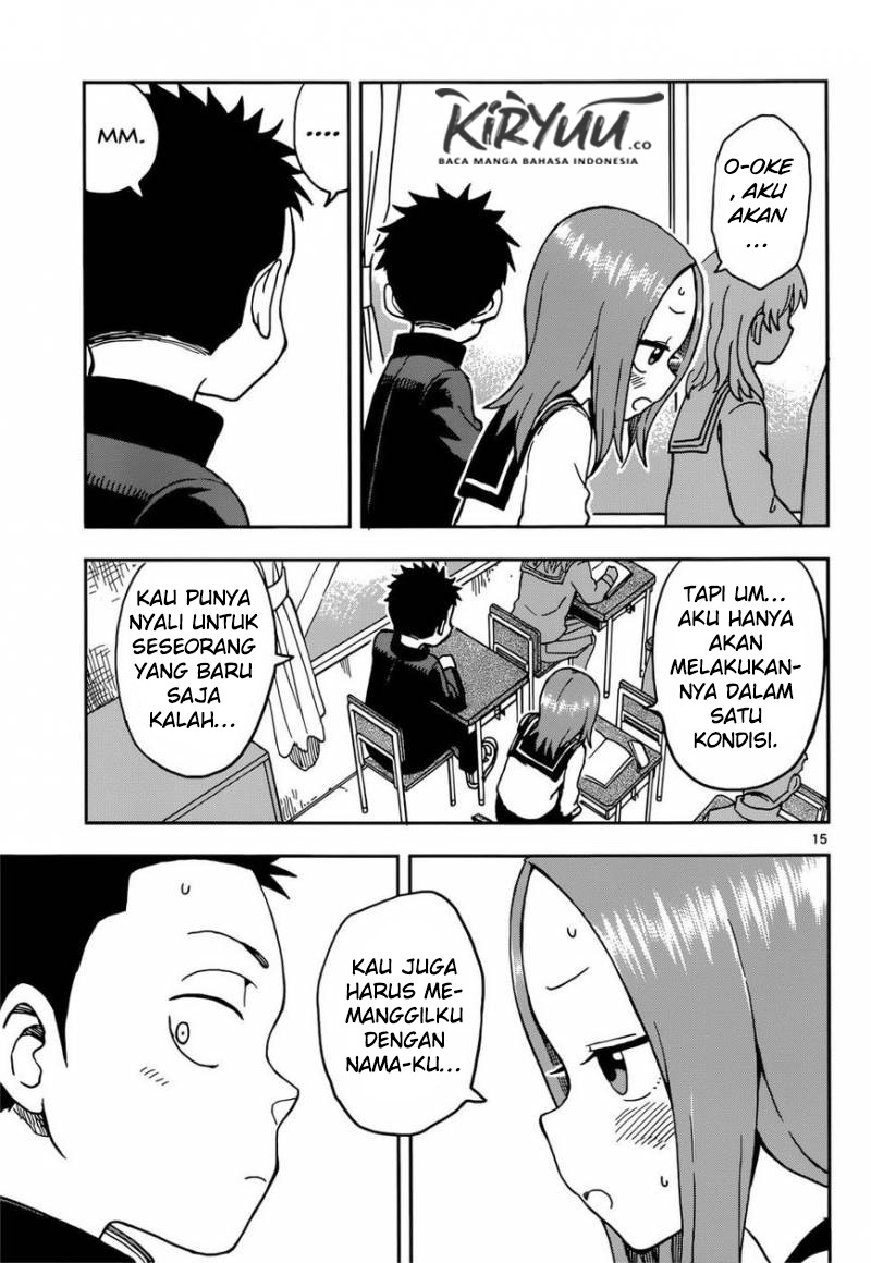 Karakai Jouzu no Takagi-san Chapter 73