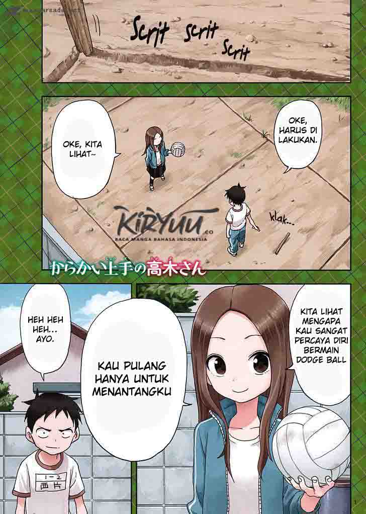 Karakai Jouzu no Takagi-san Chapter 75