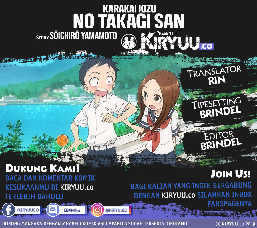 Karakai Jouzu no Takagi-san Chapter 75