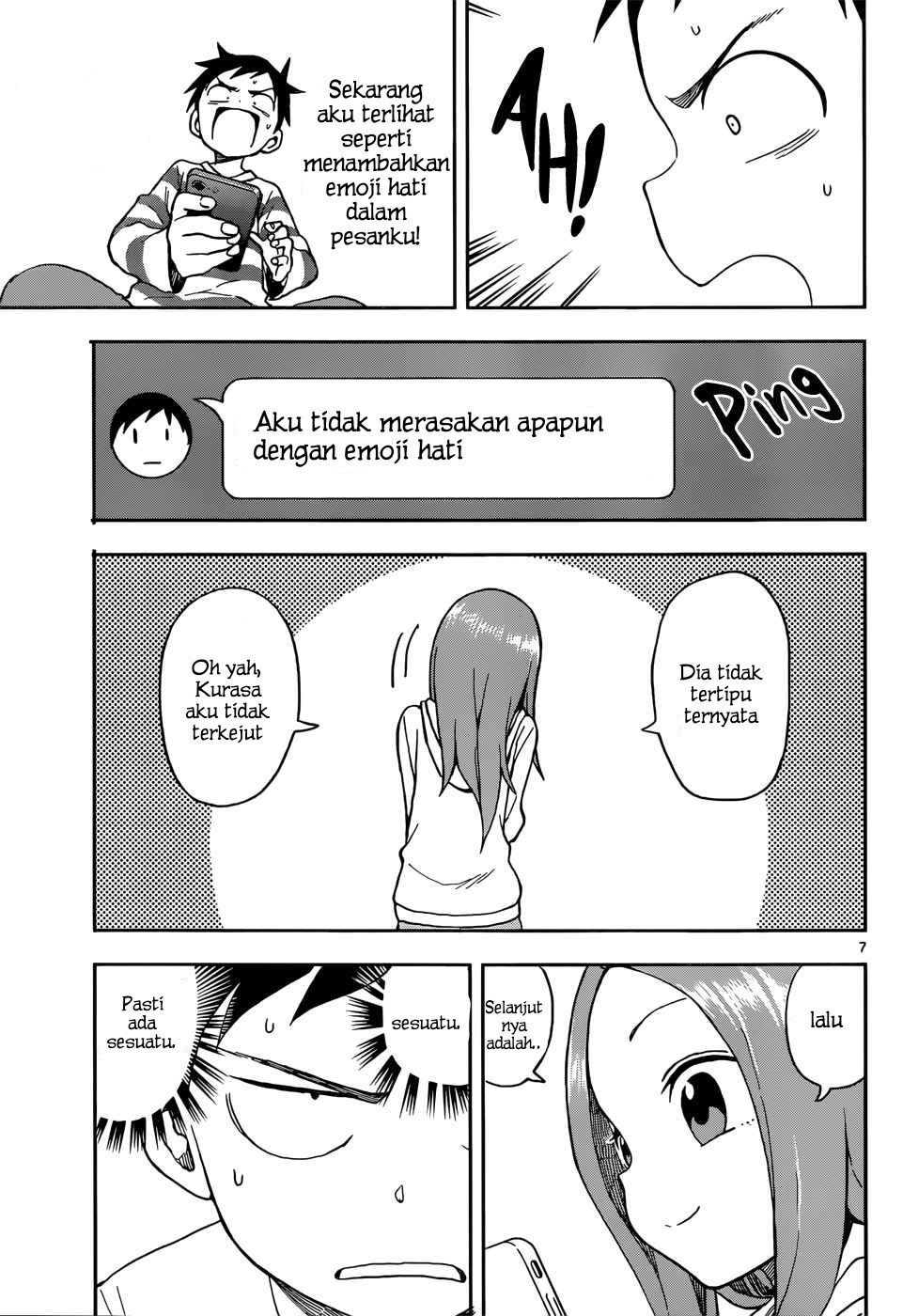 Karakai Jouzu no Takagi-san Chapter 77