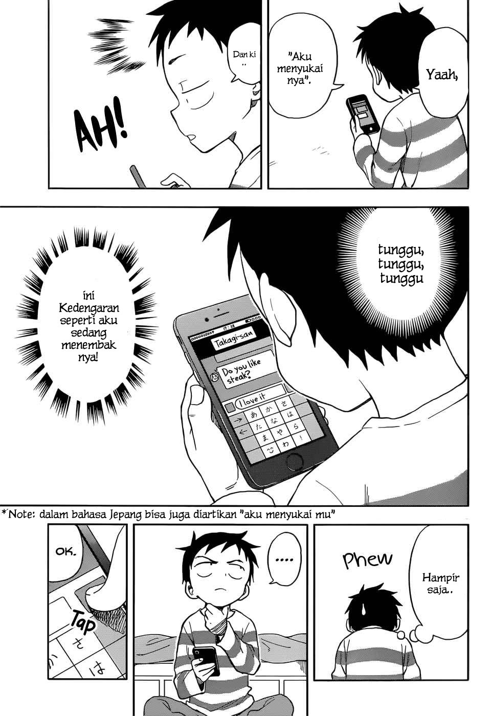 Karakai Jouzu no Takagi-san Chapter 77