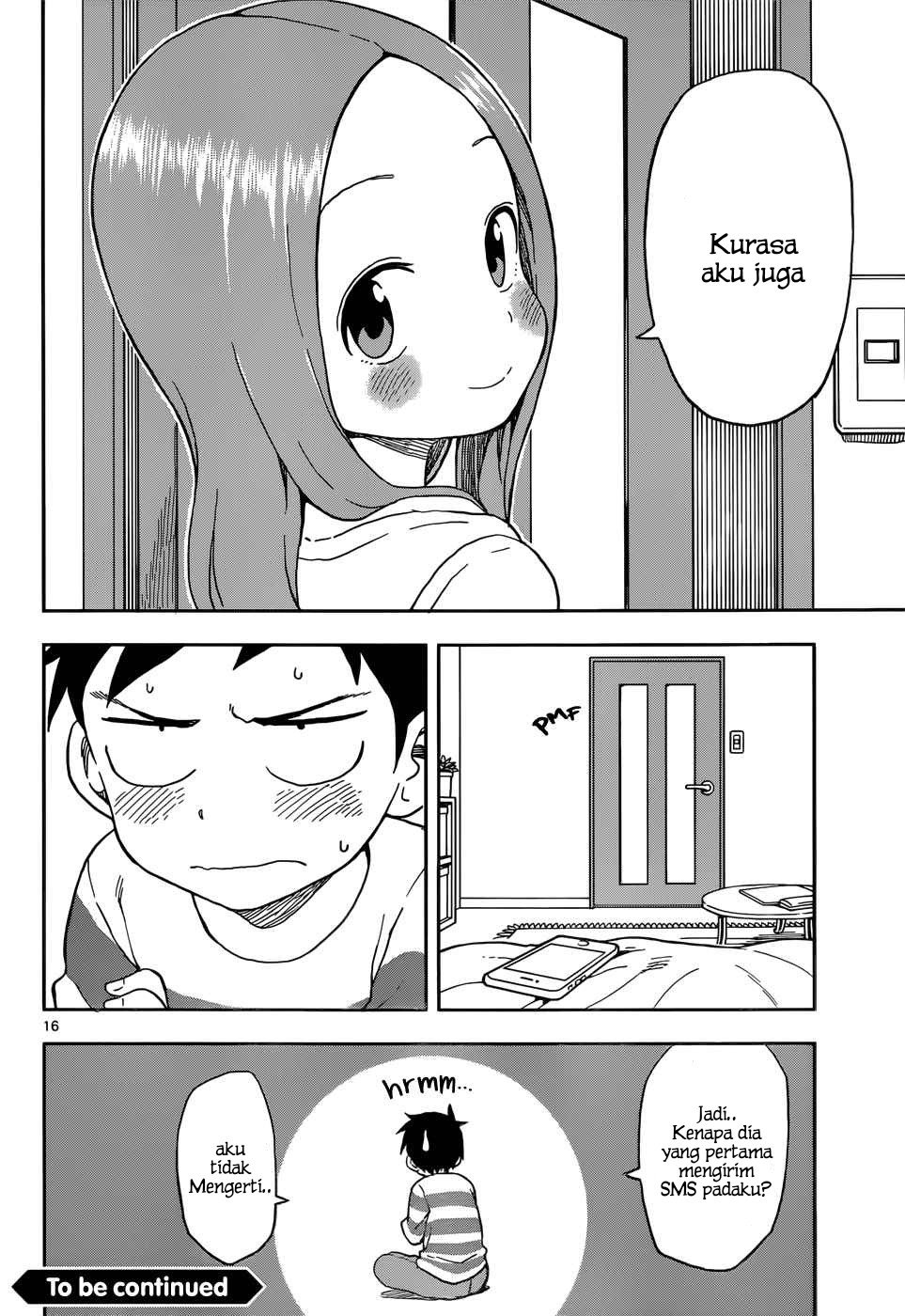 Karakai Jouzu no Takagi-san Chapter 77