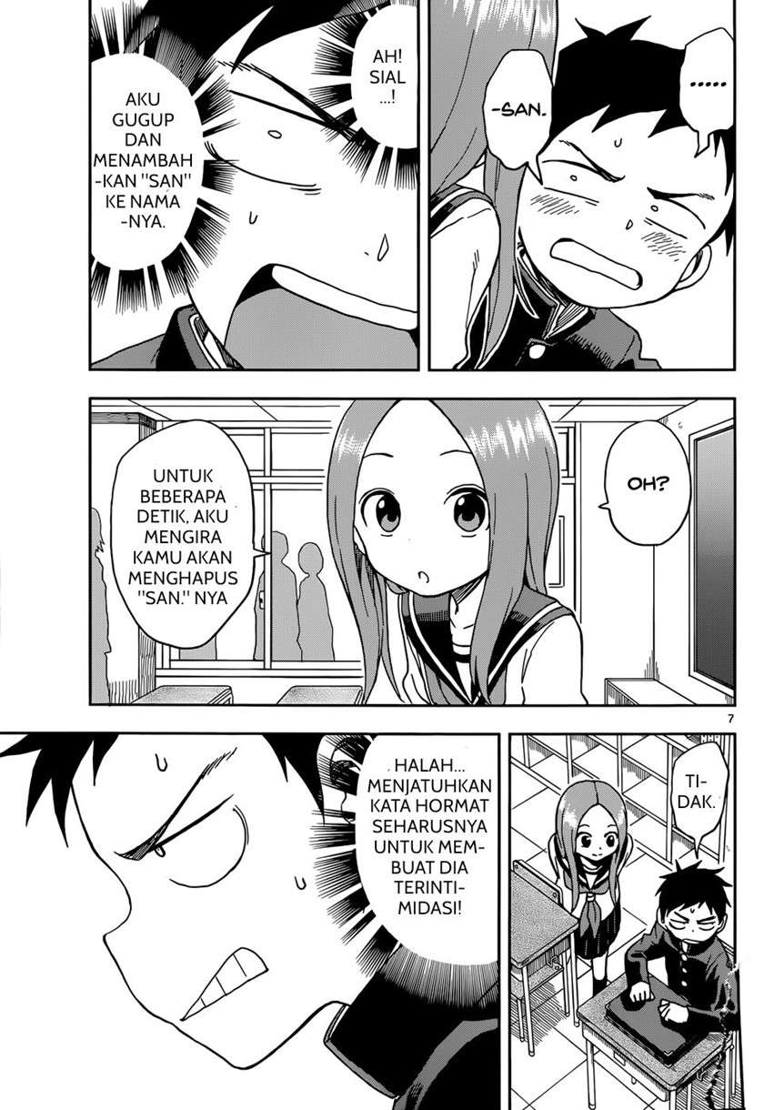 Karakai Jouzu no Takagi-san Chapter 81