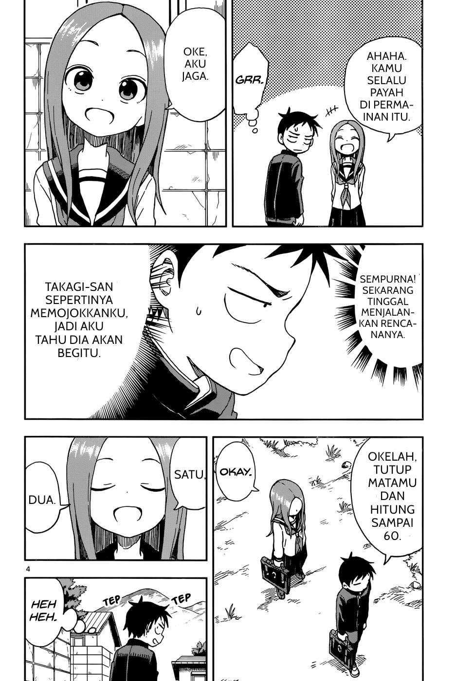 Karakai Jouzu no Takagi-san Chapter 82