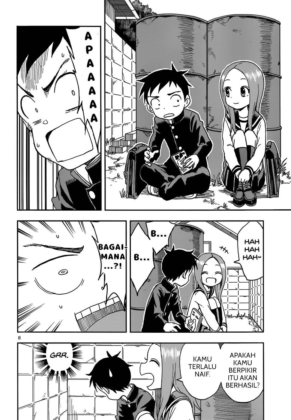 Karakai Jouzu no Takagi-san Chapter 82