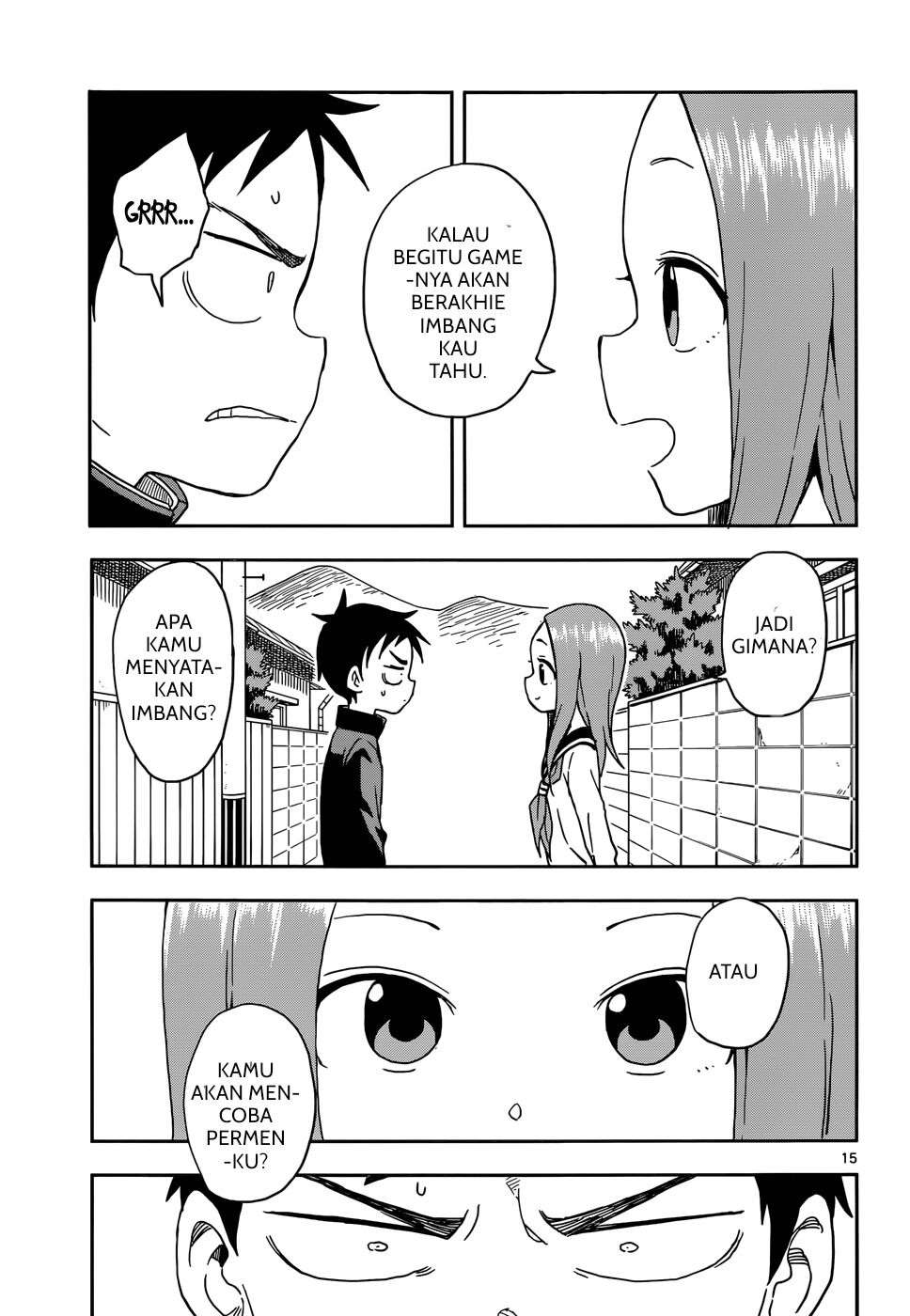 Karakai Jouzu no Takagi-san Chapter 83