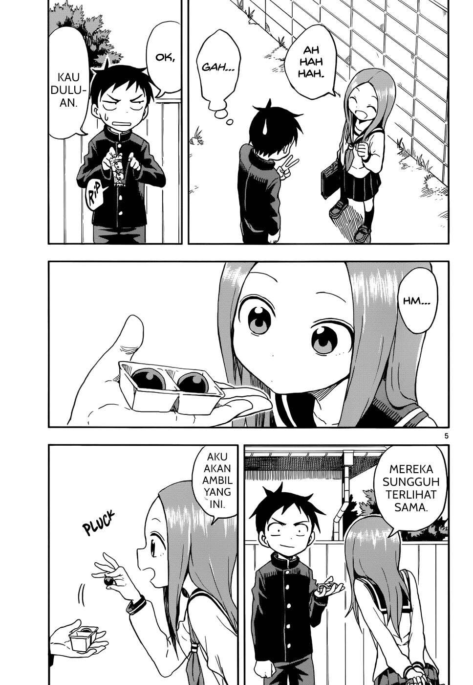 Karakai Jouzu no Takagi-san Chapter 83