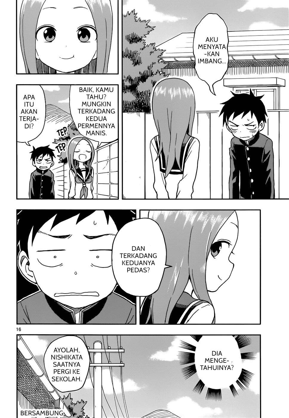 Karakai Jouzu no Takagi-san Chapter 83