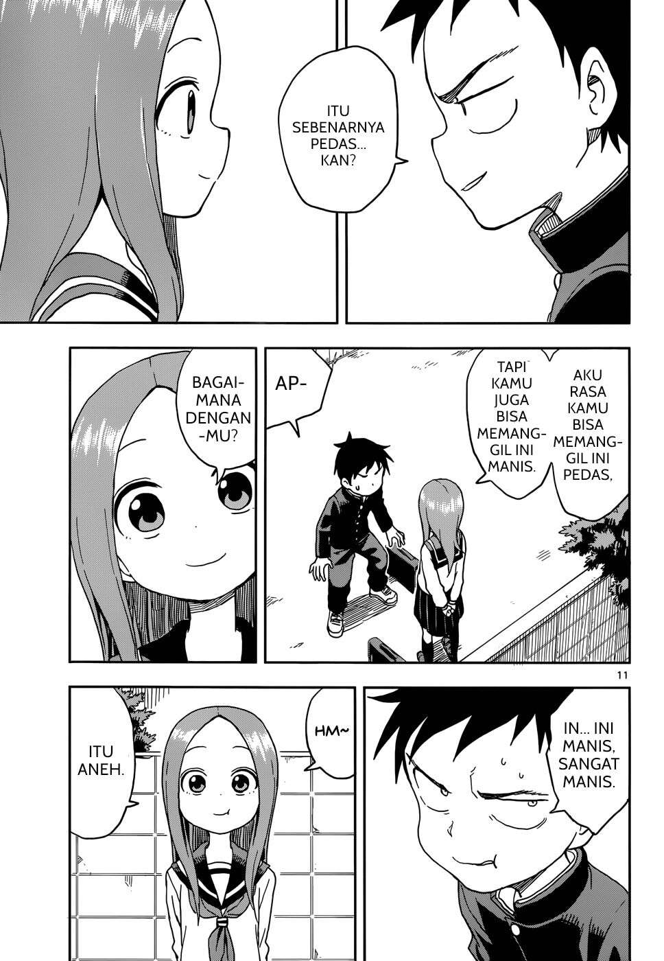 Karakai Jouzu no Takagi-san Chapter 83