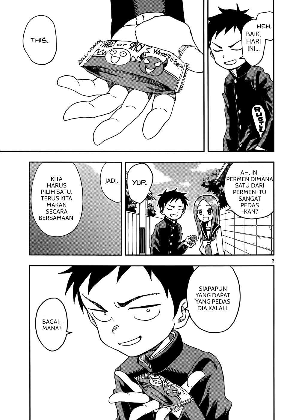 Karakai Jouzu no Takagi-san Chapter 83