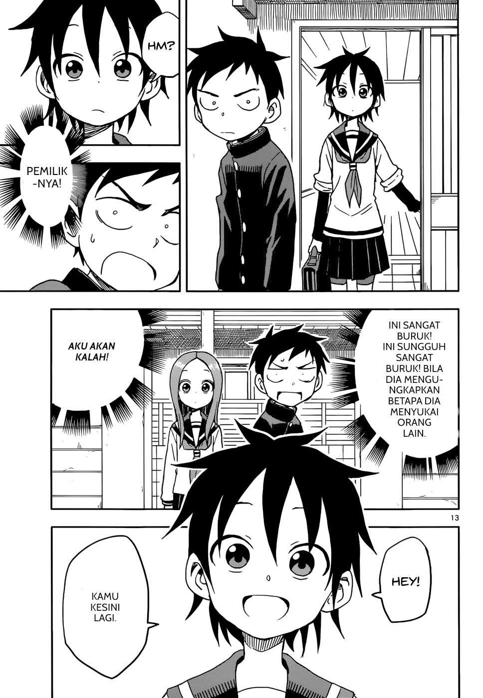 Karakai Jouzu no Takagi-san Chapter 85