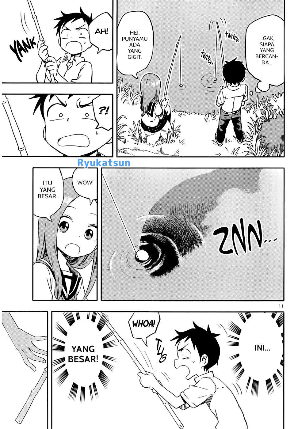 Karakai Jouzu no Takagi-san Chapter 89