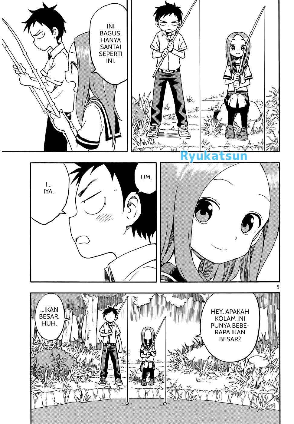 Karakai Jouzu no Takagi-san Chapter 89