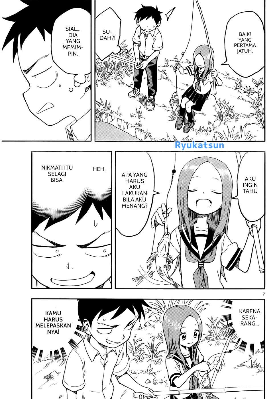 Karakai Jouzu no Takagi-san Chapter 89