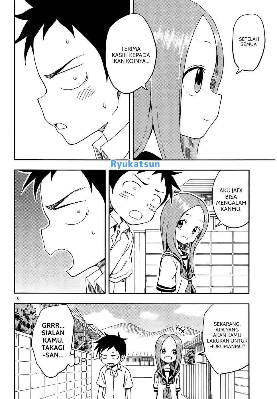 Karakai Jouzu no Takagi-san Chapter 89