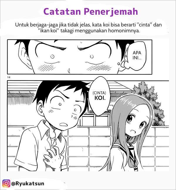 Karakai Jouzu no Takagi-san Chapter 89