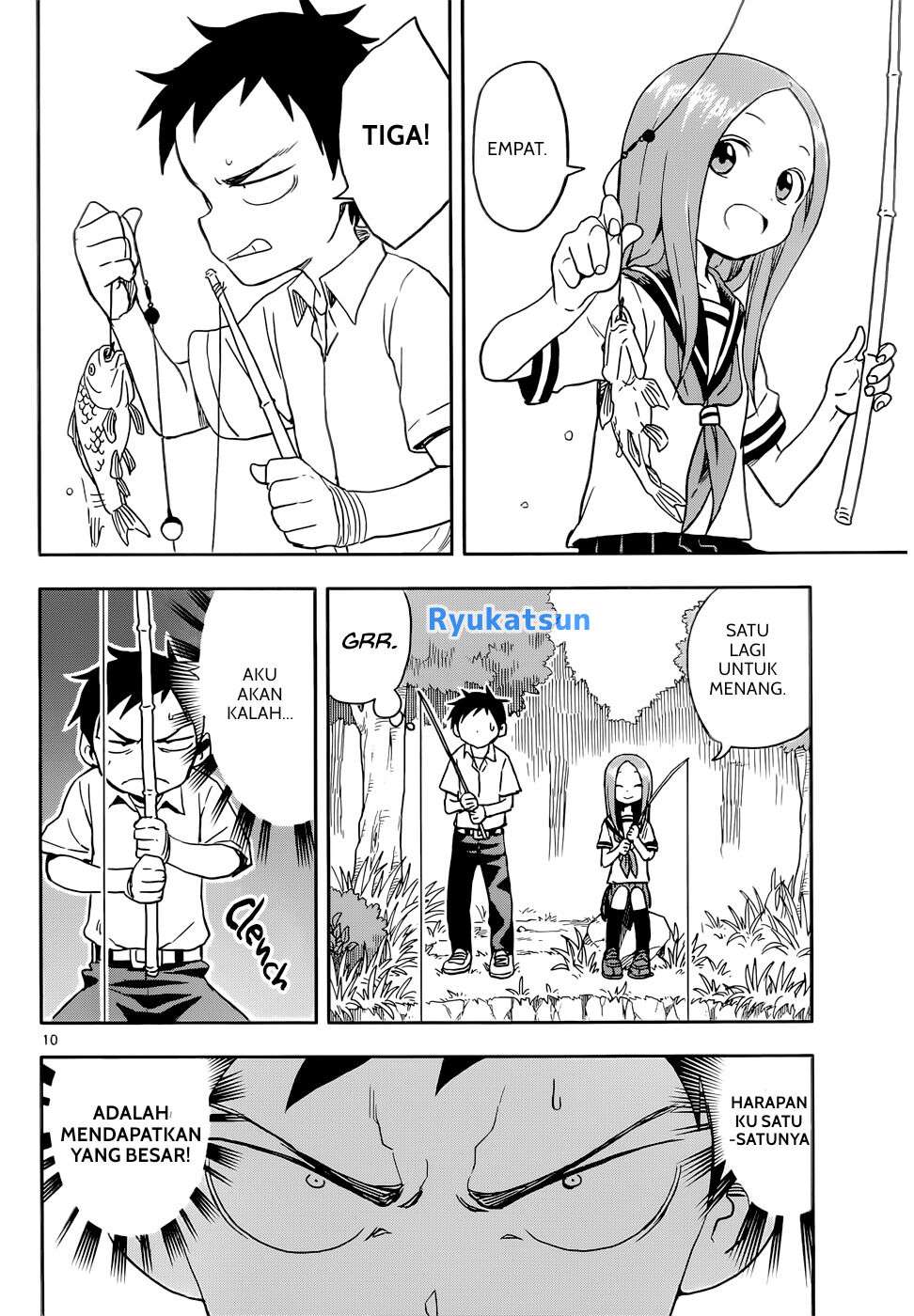 Karakai Jouzu no Takagi-san Chapter 89