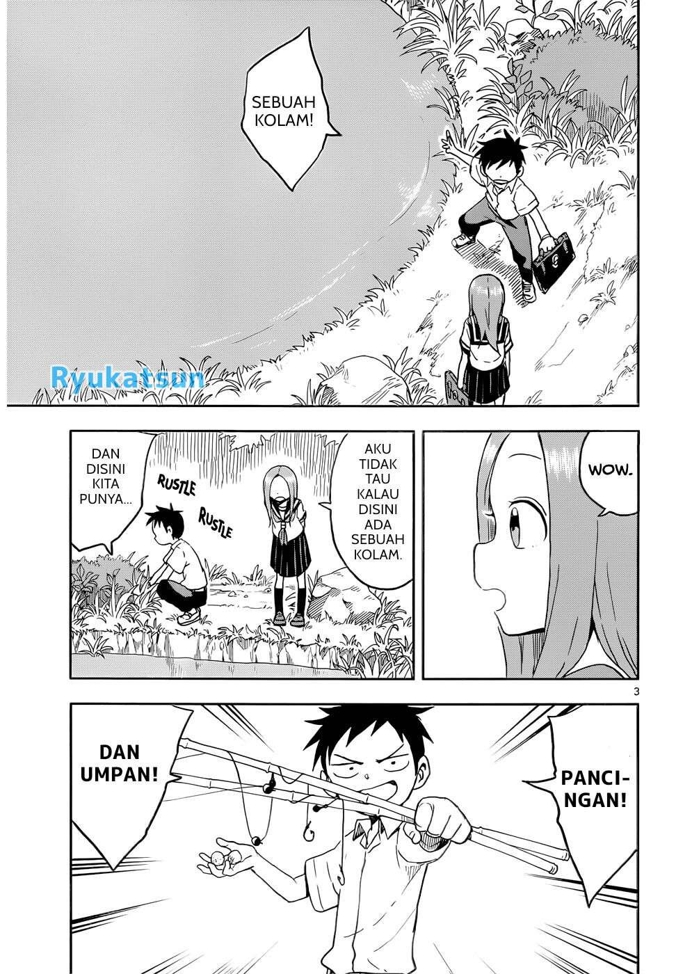 Karakai Jouzu no Takagi-san Chapter 89