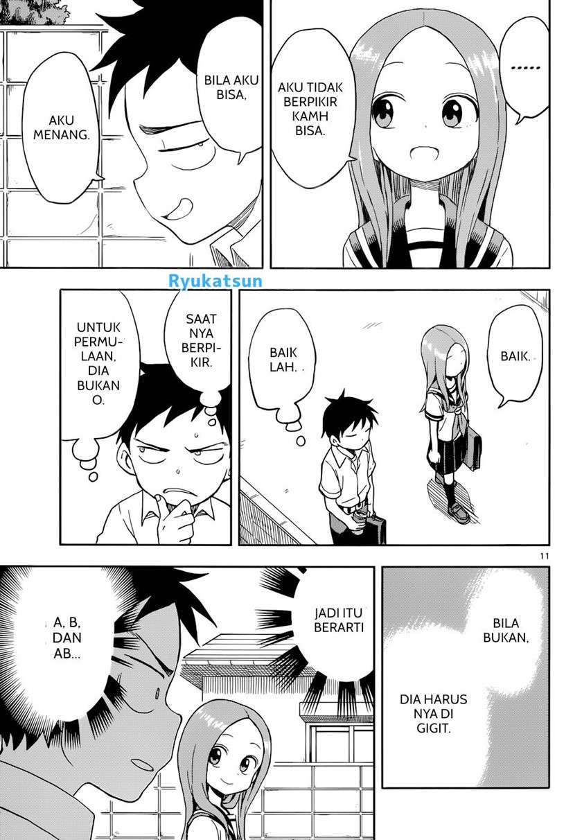 Karakai Jouzu no Takagi-san Chapter 90