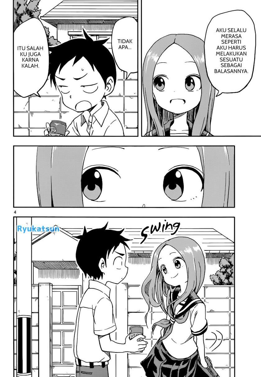 Karakai Jouzu no Takagi-san Chapter 90