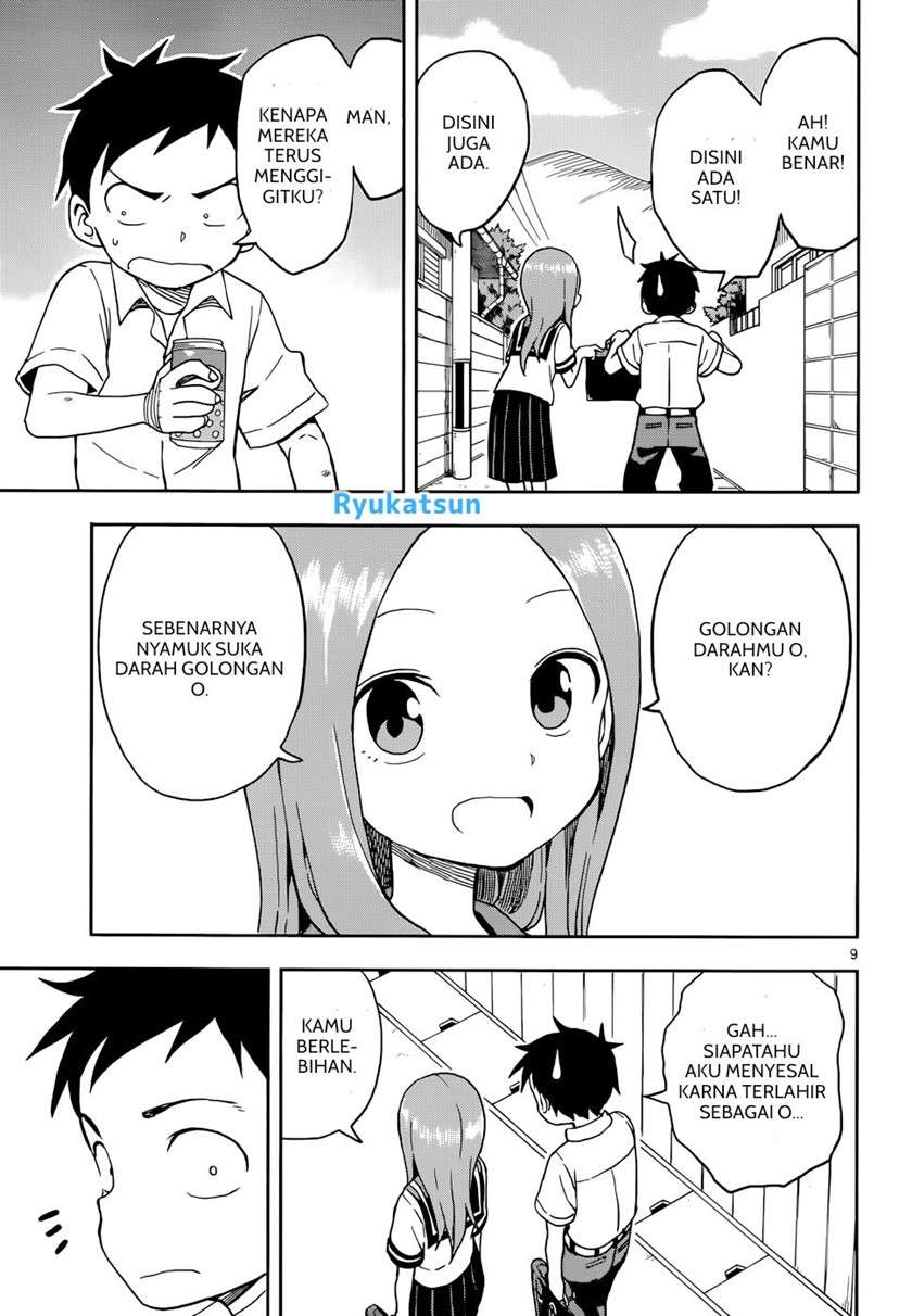 Karakai Jouzu no Takagi-san Chapter 90