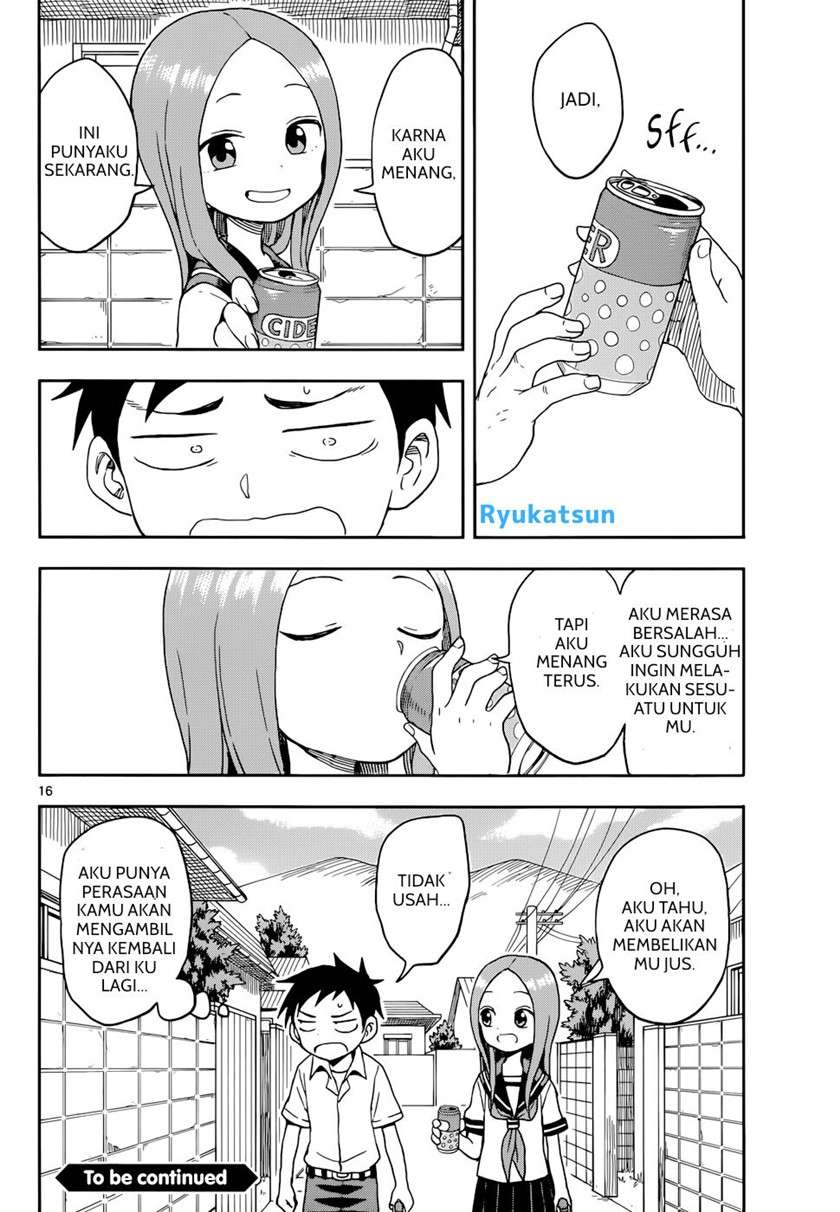 Karakai Jouzu no Takagi-san Chapter 90