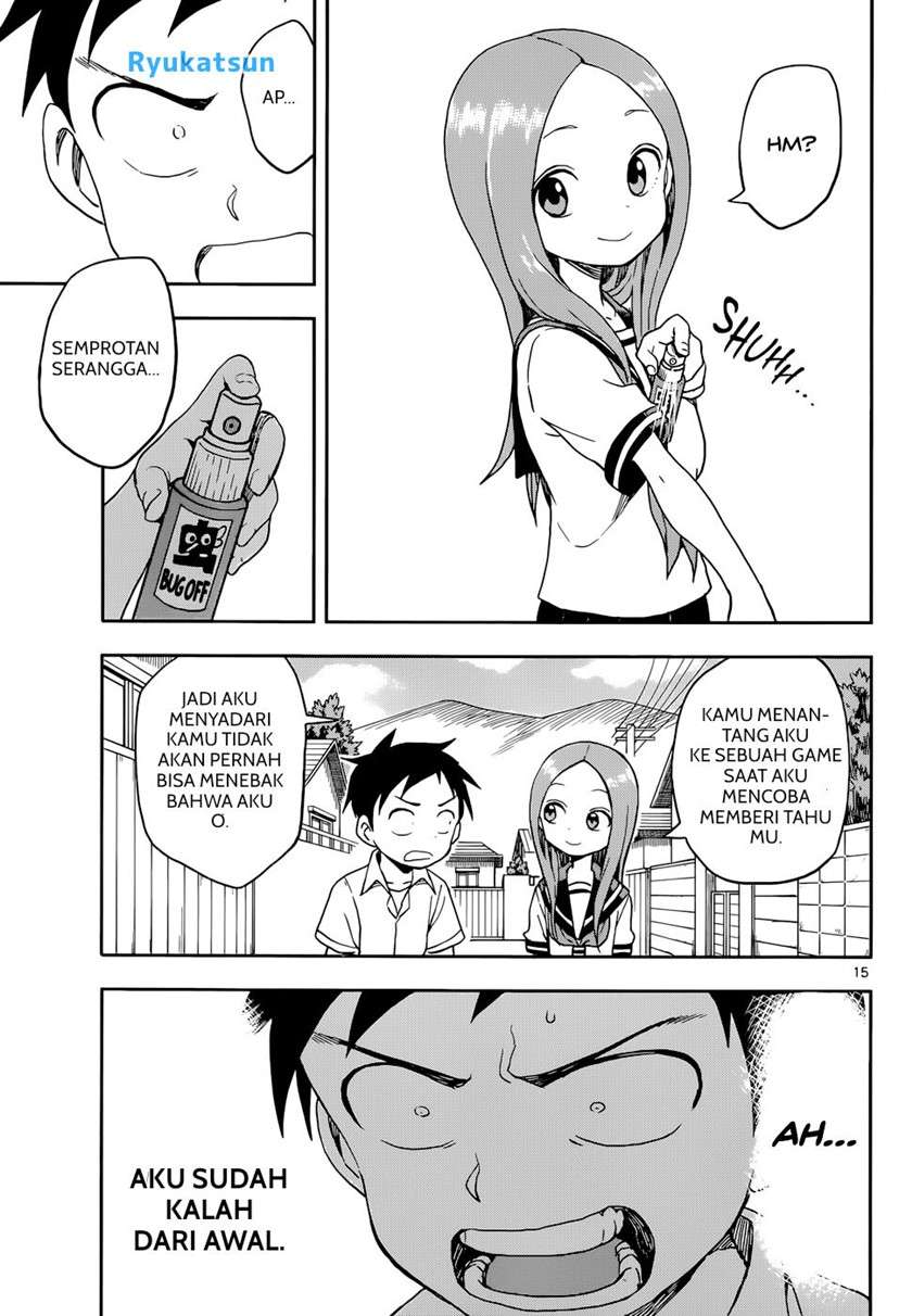 Karakai Jouzu no Takagi-san Chapter 90