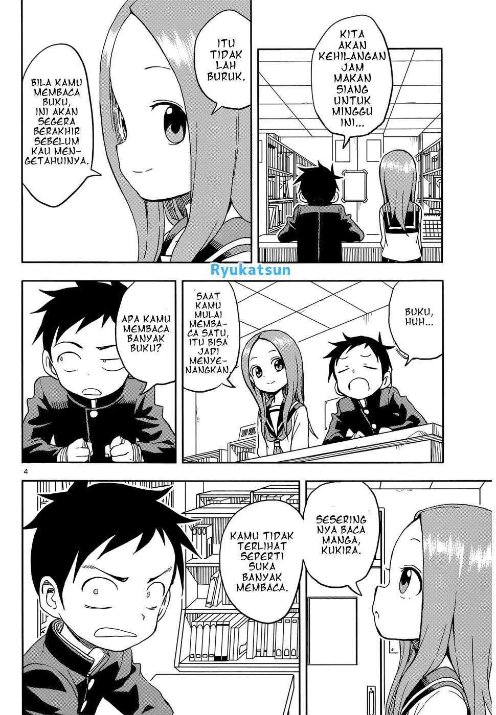 Karakai Jouzu no Takagi-san Chapter 94