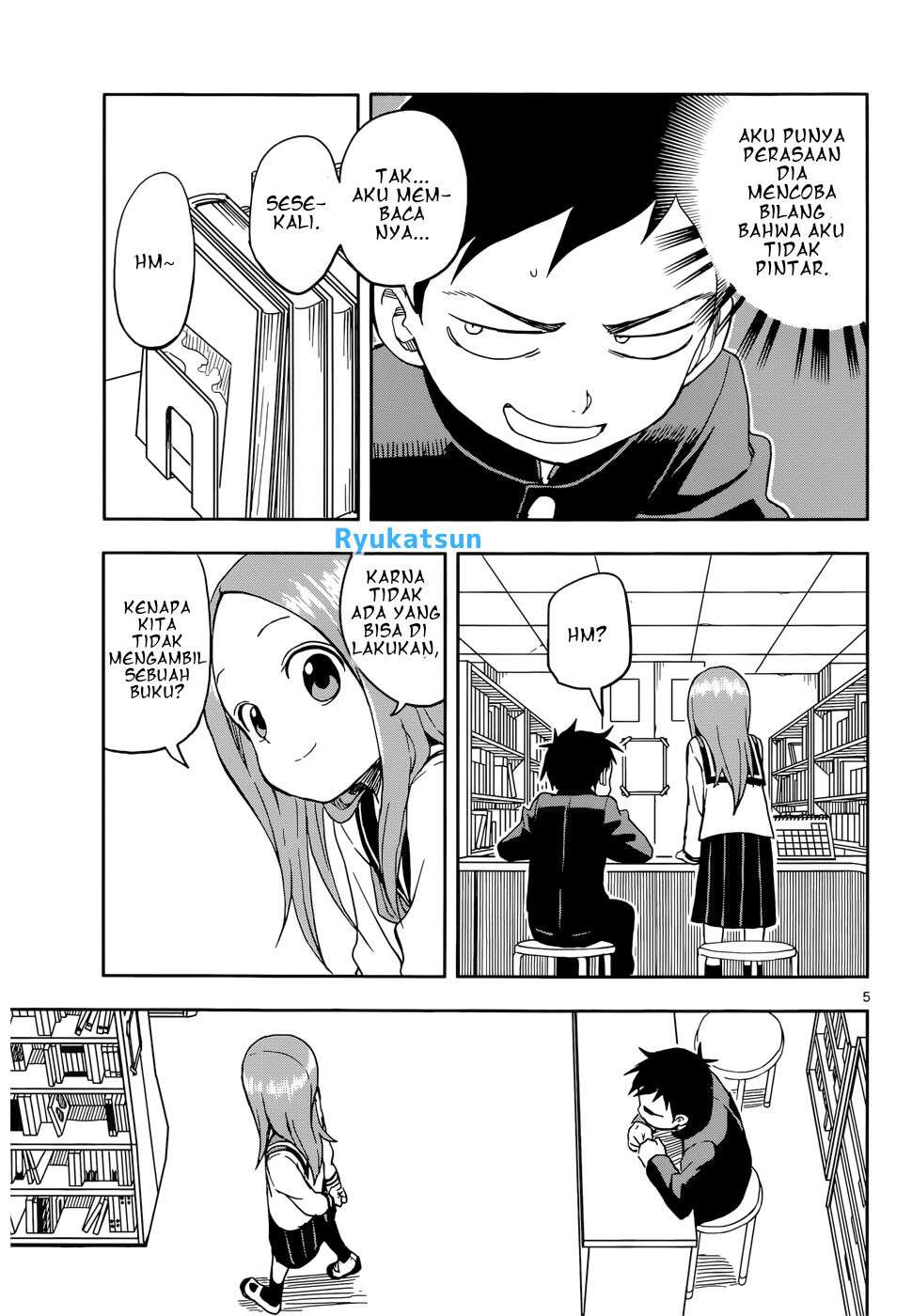 Karakai Jouzu no Takagi-san Chapter 94