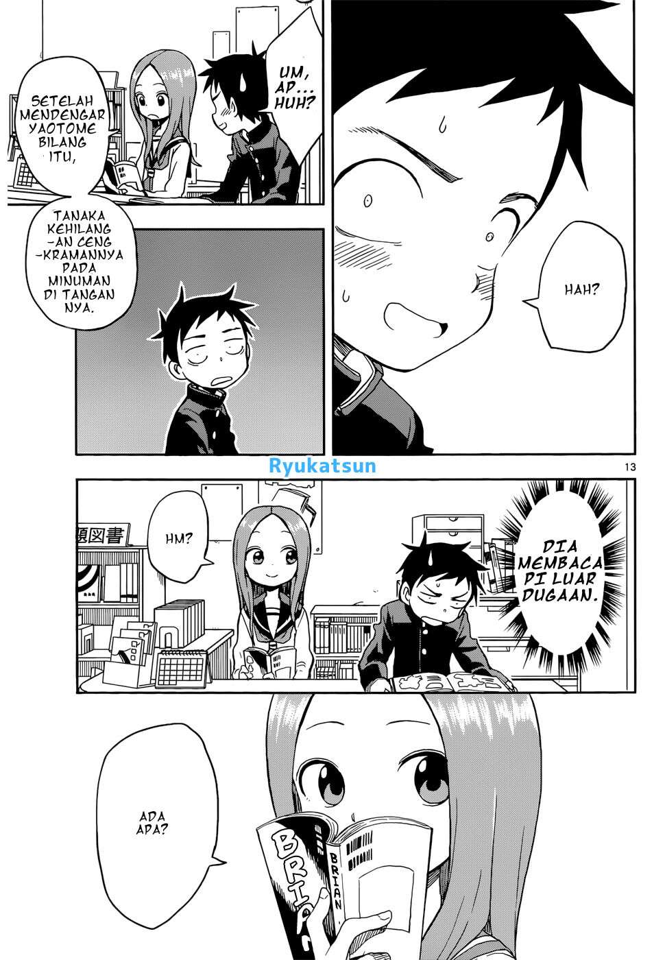 Karakai Jouzu no Takagi-san Chapter 94