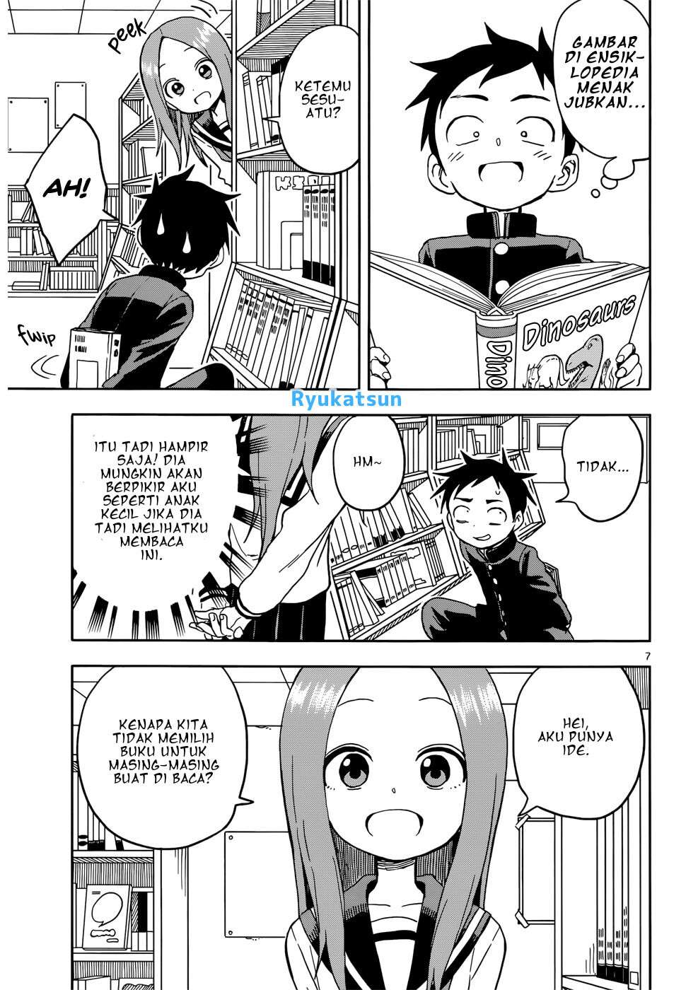 Karakai Jouzu no Takagi-san Chapter 94